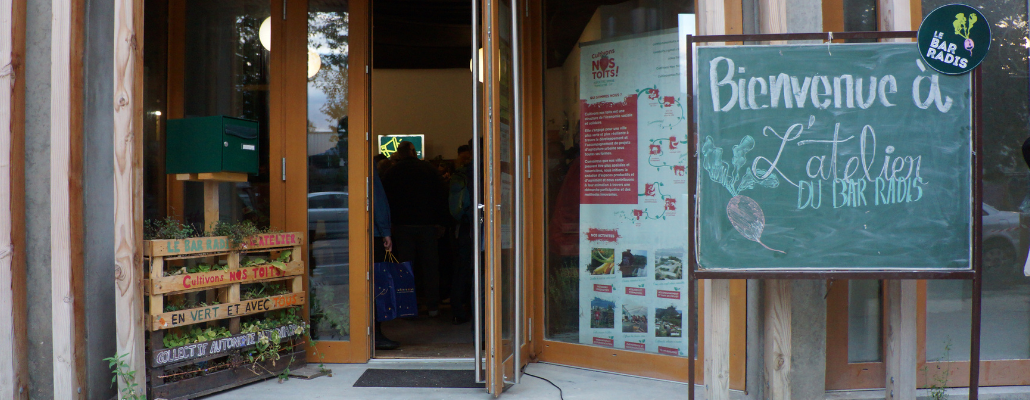 Un restaurant-jardin-atelier de transformation alimentaire à Grenoble