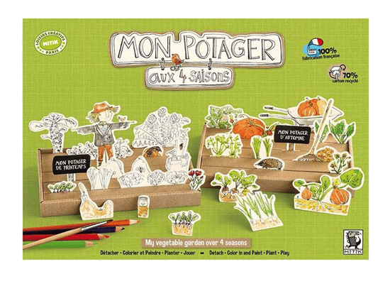 Mon potager aux 4 saisons – Mitik 1