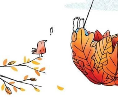 Des plats de feuilles et d’aiguilles