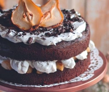 Forêt poire, une version automnale du gâteau mythique