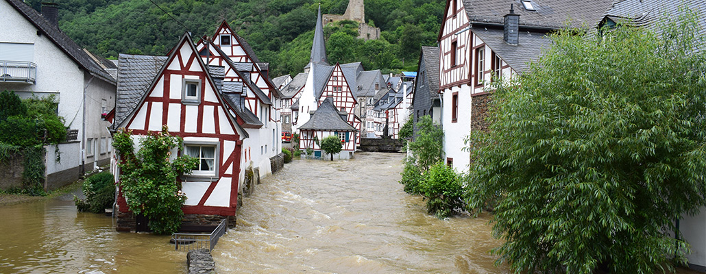 Catastrophes climatiques et populations déplacées