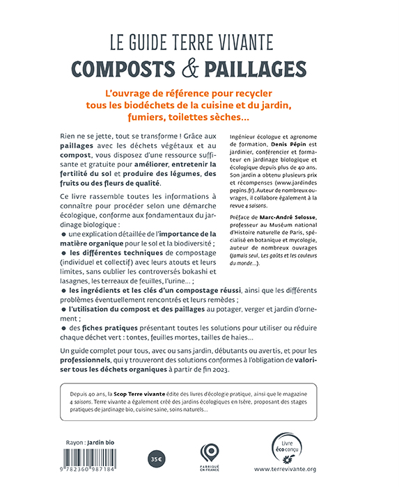 Le Guide Terre vivante – Composts &  paillages 1