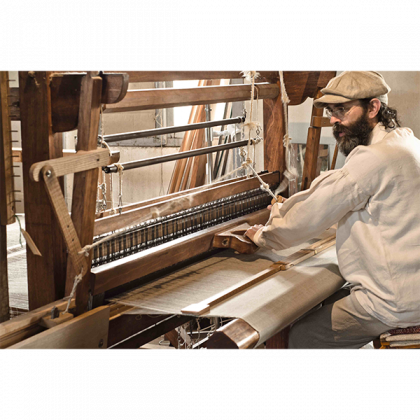 Aux Fils de l'Arz - Tissage à bras