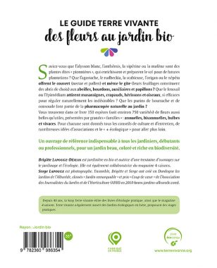 Le Guide Terre vivante des fleurs au jardin bio 1