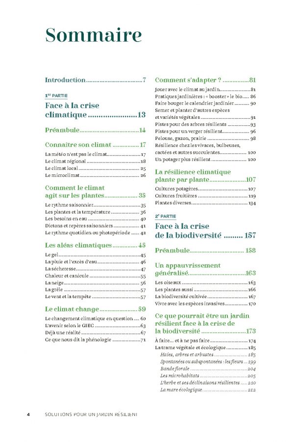 Solutions pour un jardin résilient 2