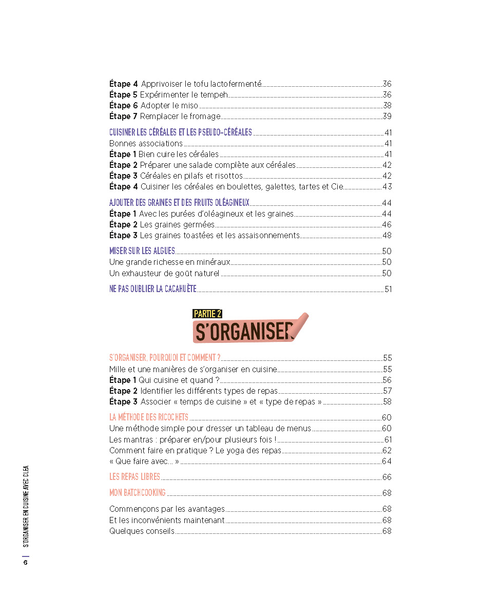 S’organiser en cuisine avec Clea 3