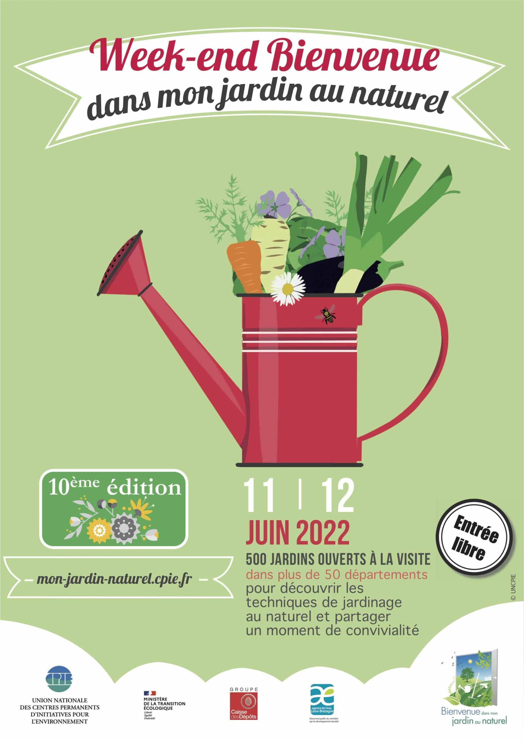 Bienvenue dans mon jardin au naturel, les 11 et 12 juin 2022 | Partout en France
