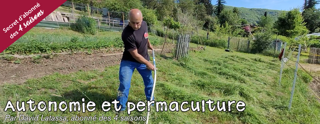 Fauchage au jardin, techniques et entretien