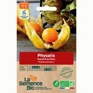 Graines Physalis Coqueret du Pérou bio - La semence bio