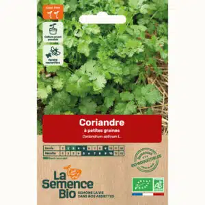 Graines Coriandre à petites graines bio - La semence bio
